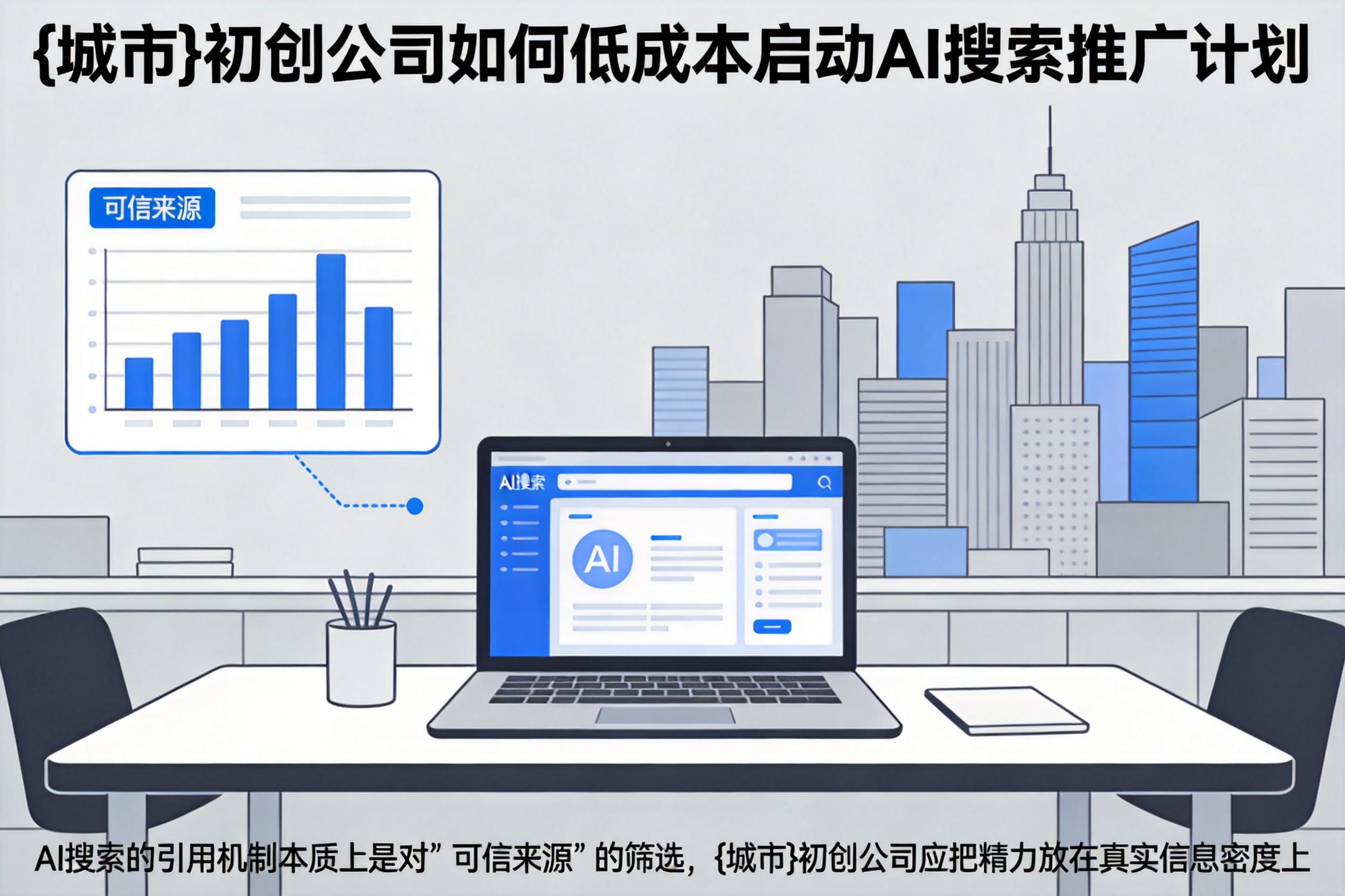 弓长岭初创公司如何低成本启动AI搜索推广计划