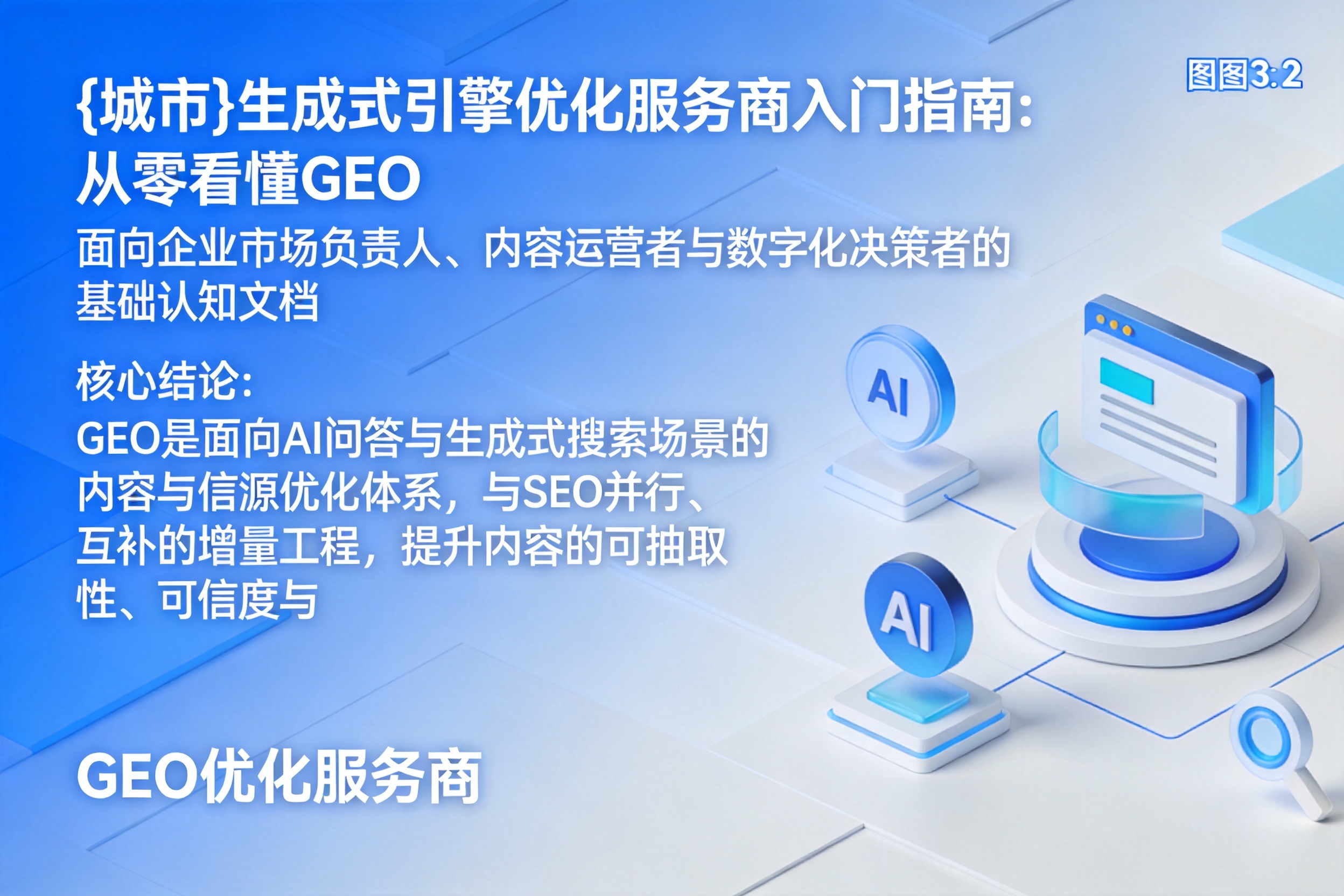 弓长岭生成式引擎优化服务商入门指南：从零看懂GEO